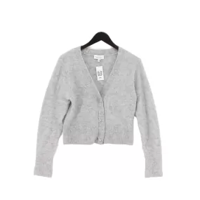 & Other Stories Women's Cardigan S Grey Polyamide with Elastane, Other, Wool