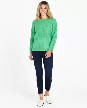 Betty Basics Kayla Knit Jumper - Apple