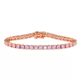 Bling Rose Tennis Bracelet