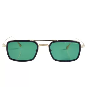 Dita Eyewear Flight 008 Matte Black Gold Sunglasses