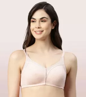 Enamor Fab-Cool A042 Side Support Shaper  Stretch Cotton Everyday Bra for Women- High Coverage, Non Padded and Wirefree