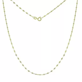 HAMMERED CHAIN 14K