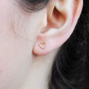 Mini Heart Earrings