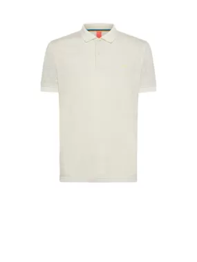 Polo Linen Solid S/s - Bianco Panna